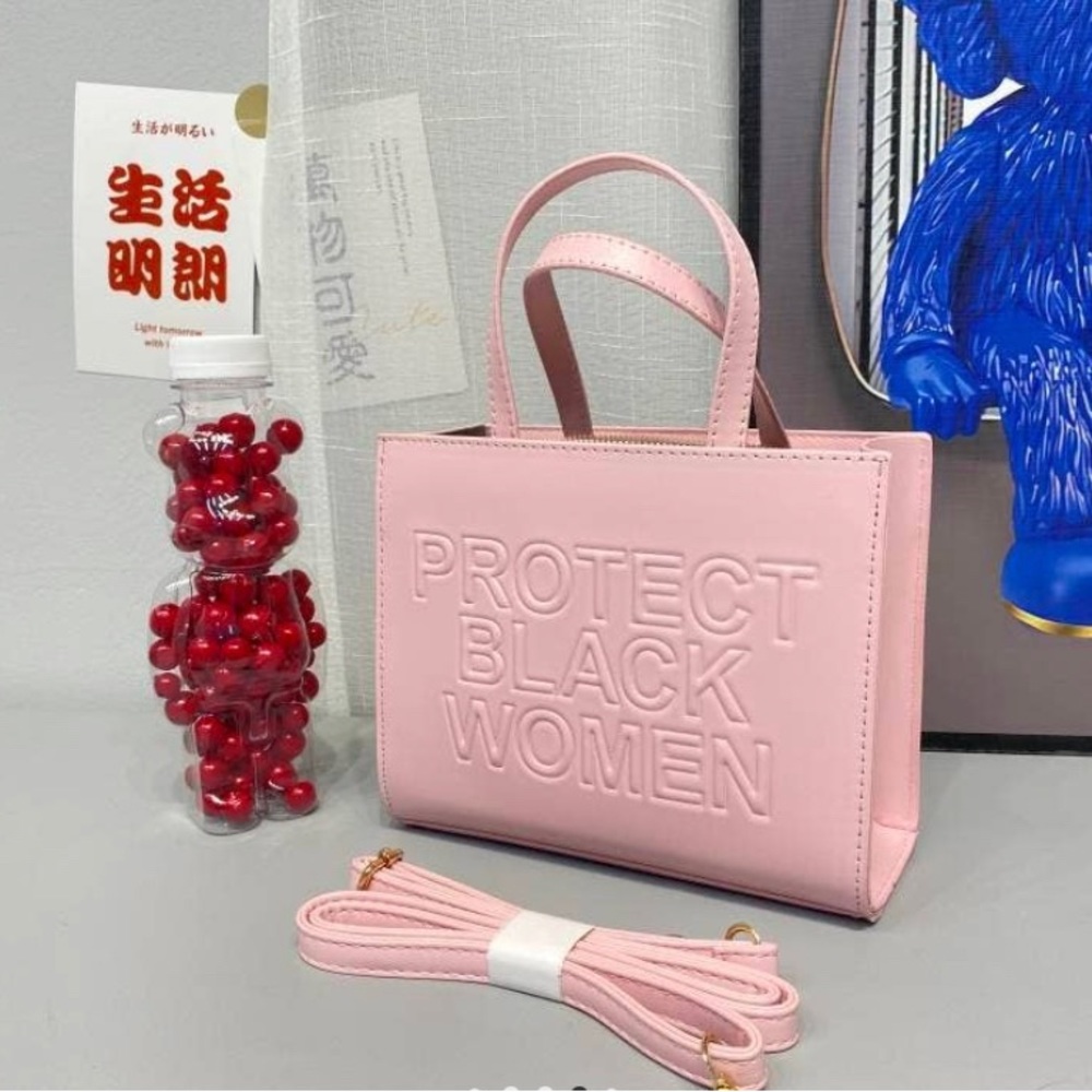 Protect Black Women Shoulder Crossbody Tote - Picture 8 of 10